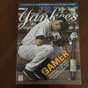 Yankees magazine July 2011 with Jeter on cover